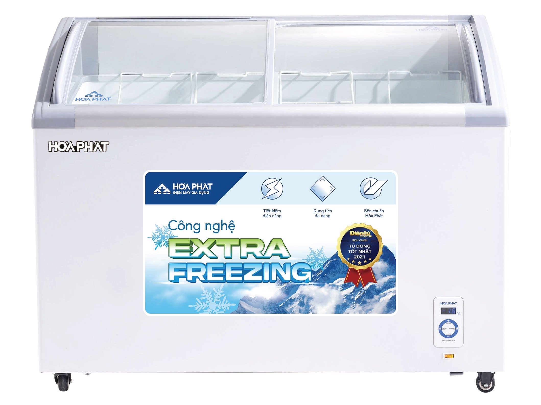 Tủ đông trưng bày Hòa Phát 451 lít HSF-AD6451.C1